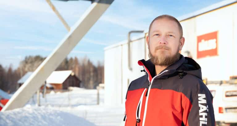 Pontus Jonasson, new Site Manager at Mählers
